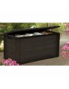 Cassapanca da esterno TOOD Marrone Resina 120 x 46 x 58 cm da TOOD, Cassapanche da cortile - Ref: S7103605, Precio: 78,58 €, ...