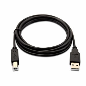 USB A to USB B Cable V7 V7USB2AB-02M-1E  Black by V7, USB Cables - Ref: S55019530, Price: 4,07 €, Discount: %