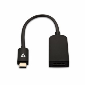 Adaptador USB C a HDMI V7 V7UCHDMISL-1E  Negro de V7, Adaptadores USB - Ref: S55019541, Precio: 14,62 €, Descuento: %