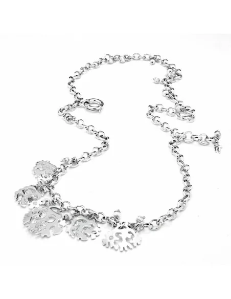 Collier Femme Folli Follie 4N0F063 (37 cm) | Tienda24 Tienda24.eu