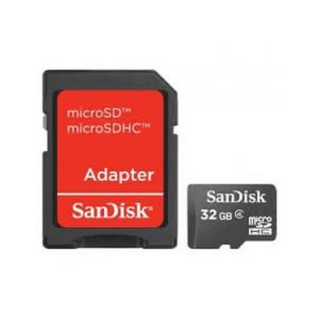 Carte Mémoire Micro SD avec Adaptateur SanDisk SDSDQB-032G-B35 32 GB de SanDisk, Cartes mémoire - Réf : S55020964, Prix : 7,6...