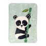 Decke HappyFriday Moshi Moshi Panda Garden Blue Bunt Mikrofaser 110 x 140 cm | Tienda24 - Global Online Shop Tienda24.eu