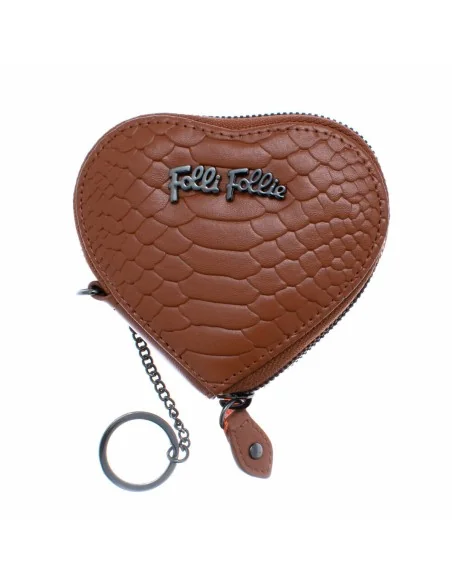 Purse Folli Follie WA14P025WK Brown Leather (11 x 11 x cm) | Tienda24 Tienda24.eu