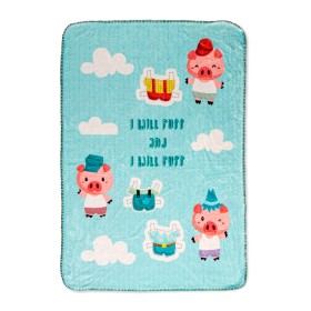 Coperta HappyFriday Mr Fox Piggys Multicolore Microfibra 110 x 140 cm di HappyFriday, Coperte - Rif: D1610248, Prezzo: 31,88 ...