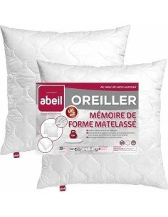 Kissen Blanreve LOPLUHP006060 Weiß 60 x 60 cm (2 Stück) | Tienda24 Tienda24.eu