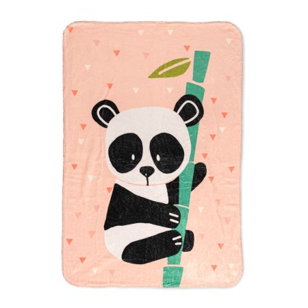 Manta HappyFriday Moshi Moshi Panda Garden Multicolor Microfibra 110 x 140 cm de HappyFriday, Mantas - Ref: D1610249, Precio:...