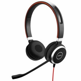 Casques avec Microphone Jabra 6399-829-209 Noir de Jabra, Écouteurs et accessoires - Réf : S55025152, Prix : 110,23 €, Remise...