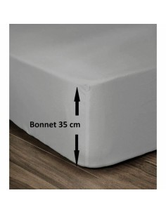 Lençol de cima Naturals Bege 160 x 270 cm (Solteiro) | Tienda24 Tienda24.eu