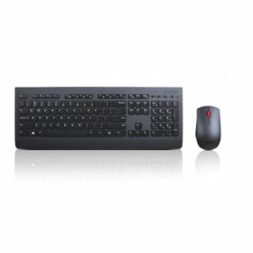 Keyboard and Wireless Mouse Lenovo 4X30H56823 Black Spanish Spanish Qwerty by Lenovo, Keyboard & Mouse Sets - Ref: S55026205,...