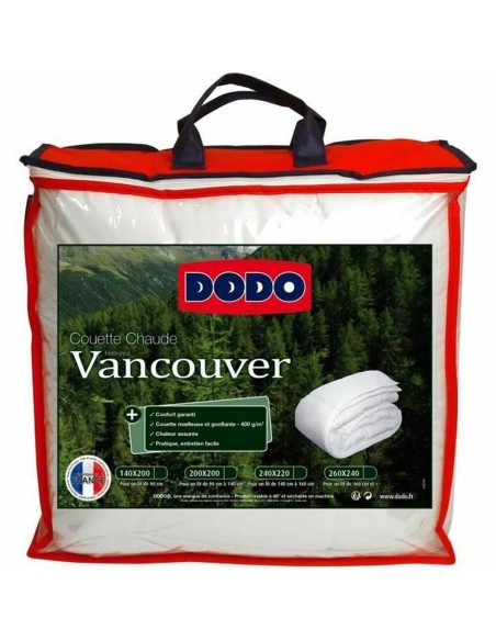 Enchimento nórdico DODO Vancouver Branco 400 g /m² 140 x 200 cm | Tienda24 Tienda24.eu