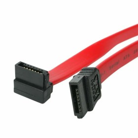 Cable SATA III Lanberg CA-SASA-13CU-0050-R 0,5 m Rojo | Tienda24 - Global Online Shop Tienda24.eu