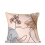 Housse de coussin HappyFriday HF Living Femme Multicouleur 50 x 50 cm de HappyFriday, Housses de coussin - Réf : D1610263, Pr...