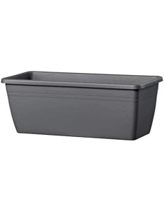 Vaso Deroma Rettangolare Antracite Grigio scuro Iniettato da Deroma, Vasi tradizionali - Ref: S7106043, Precio: €26.49, Descu...