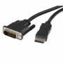 DisplayPort to DVI Adapter Startech DP2DVIMM6   (1,8 m) Black 1.8 m by Startech, DVI Cables - Ref: S55056513, Price: 29,04 €,...