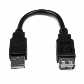 Cable USB Startech USBEXTAA6IN   USB A Negro de Startech, Cables USB - Ref: S55056568, Precio: 6,57 €, Descuento: %