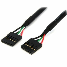 USB Cable to Micro USB Startech USB3AUB3MS      Black | Tienda24 - Global Online Shop Tienda24.eu