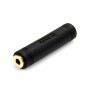 Audio Jack Adapter Startech GCAUD3535FF     Black | Tienda24 - Global Online Shop Tienda24.eu