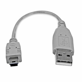 Câble USB 2.0 A vers Mini USB B Startech USB2HABM6IN   Gris de Startech, Câbles USB - Réf : S55056609, Prix : 6,46 €, Remise : %