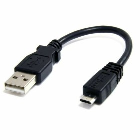 USB A to USB B Cable Hama 00200603 3 m Black | Tienda24 - Global Online Shop Tienda24.eu