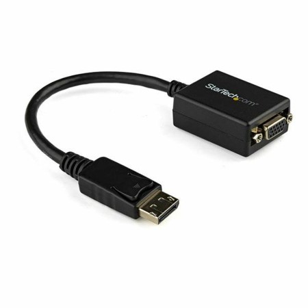 Adaptateur DisplayPort vers VGA Startech DP2VGA2    Noir de Startech, Adaptateurs - Réf : S55056619, Prix : 21,24 €, Remise : %