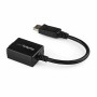 Adaptador DisplayPort a VGA Startech DP2VGA2    Negro de Startech, Adaptadores - Ref: S55056619, Precio: 21,24 €, Descuento: %