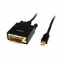 Adaptador Mini DisplayPort a DVI Startech MDP2DVIMM6      (1,8 m) Negro 1.8 m | Tienda24 - Global Online Shop Tienda24.eu