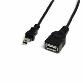 Câble USB Startech USB2ADC1M      USB A Blanc | Tienda24 - Global Online Shop Tienda24.eu