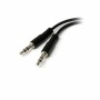 Audio Jack Adapter Startech MUYHSFMM       Black 0,13 m | Tienda24 - Global Online Shop Tienda24.eu