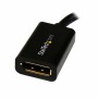 Adapter Mini DisplayPort an DisplayPort Startech MDP2DPMF6IN   Schwarz von Startech, DisplayPort-Kabel - Ref: S55056730, Prei...