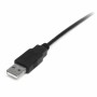 Cabo USB A para USB B Startech USB2HABM1M      Preto | Tienda24 - Global Online Shop Tienda24.eu