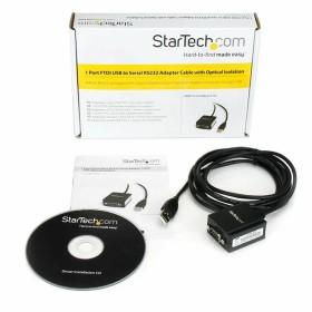 Adaptateur USB vers RS232 Startech ICUSB2321FIS   Noir de Startech, Câbles USB - Réf : S55056829, Prix : 144,32 €, Remise : %