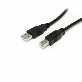 Câble USB A vers USB B Startech USB2HAB30AC   Noir de Startech, Câbles USB - Réf : S55056871, Prix : 27,18 €, Remise : %