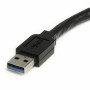 Cable USB Startech USB3AAEXT10M   USB A Negro de Startech, Cables USB - Ref: S55056890, Precio: 128,34 €, Descuento: %