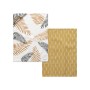 Kitchen Cloth HappyFriday Blanc Foliage Multicolour 70 x 50 cm (2 Units) by HappyFriday, Dish Cloth & Towels - Ref: D1610283,...