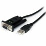 Adaptador USB a RS232 Startech ICUSB232FTN   Negro de Startech, Adaptadores - Ref: S55056936, Precio: 38,55 €, Descuento: %