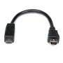 Cable Micro USB Startech UUSBMUSBMF6   Micro USB A Micro USB B Negro de Startech, Cables USB - Ref: S55056943, Precio: 9,47 €...