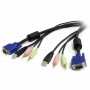 Switch KVM Startech USBVGA4N1A6   (1,8 m) de Startech, Commutateur KVM - Réf : S55056945, Prix : 17,63 €, Remise : %