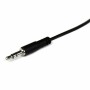 Câble Rallonge Jack (3,5 mm) Startech MU1MMFS       Noir 1 m | Tienda24 - Global Online Shop Tienda24.eu