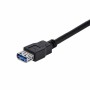 Cable USB Startech USB3SEXT1MBK   USB A Negro de Startech, Cables USB - Ref: S55057038, Precio: 10,45 €, Descuento: %