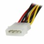 Cable de Alimentación Startech PYO2LP4LSATA de Startech, Conector de alimentación - Ref: S55057050, Precio: 6,63 €, Descuento: %