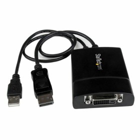 Adaptador DisplayPort a DVI Startech DP2DVID2    Negro de Startech, Cargadores y bases de carga - Ref: S55057054, Precio: 83,...