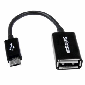 Câble Micro USB Startech UUSBOTG    USB A Micro USB B Noir de Startech, Câbles USB - Réf : S55057076, Prix : 6,47 €, Remise : %