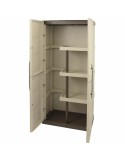 Armadio TOOD Beige Grigio Resina 60 Kg 20 kg 70 x 39 x 165 cm da TOOD, Scaffalature - Ref: S7107886, Precio: 145,59 €, Descue...