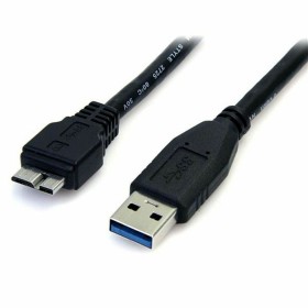 USB-Kabel auf Micro-USB Startech USB3AUB50CMB   Schwarz von Startech, USB-Kabel - Ref: S55057240, Preis: 12,50 €, Rabatt: %