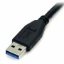 Câble USB vers Micro USB Startech USB3AUB50CMB   Noir de Startech, Câbles USB - Réf : S55057240, Prix : 12,50 €, Remise : %