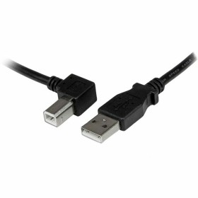 Câble USB A vers USB B Startech USBAB2ML    Noir de Startech, Câbles USB - Réf : S55057267, Prix : 7,80 €, Remise : %