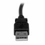 USB A zu USB-B-Kabel Startech USBAB3ML       Schwarz | Tienda24 - Global Online Shop Tienda24.eu