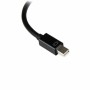 Adaptador Mini DisplayPort a VGA Startech MDP2VGA2    Negro 180 cm de Startech, Cables VGA - Ref: S55057272, Precio: 23,62 €,...