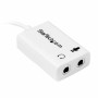 Adaptateur Audio Jack Startech MUYHSMFFADW   Blanc 0,15 m de Startech, Câbles - Réf : S55057285, Prix : 5,67 €, Remise : %