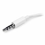 Adaptador Áudio Jack Startech MUYHSMFFADW   Branco 0,15 m de Startech, Cabos - Ref: S55057285, Preço: 5,67 €, Desconto: %